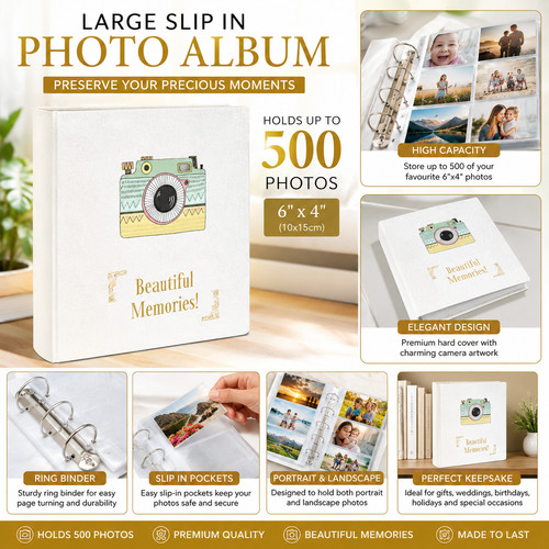 Large ring binder self - large,