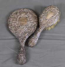 Antique Silver Backed Large