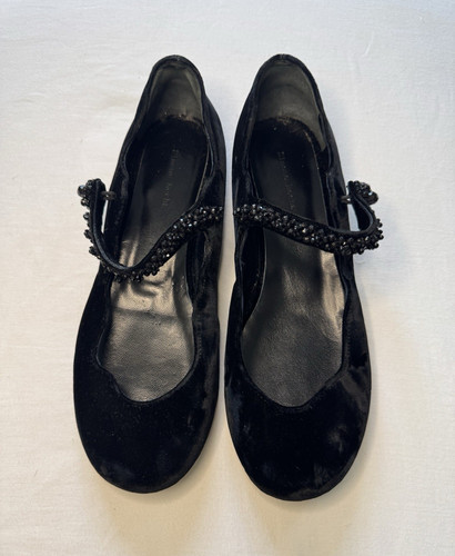Simone rocha black velvet mary - simone,