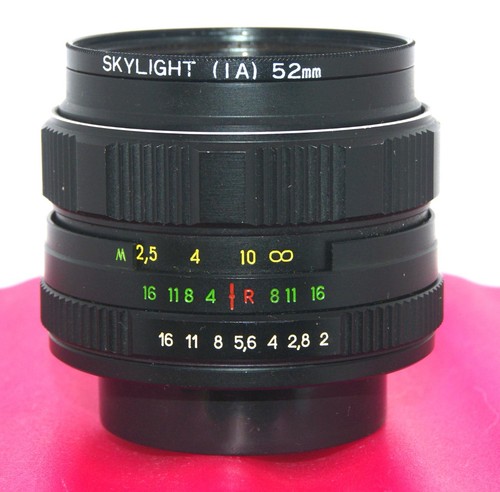 Helios 58mm 4 - f2, camera