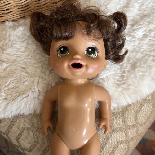 Vtg hasbro baby alive doll - baby, 12