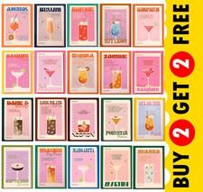 20 Vintage Cocktail Prints -