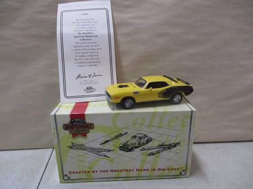 Matchbox 1971 plymouth cuda - 1971,