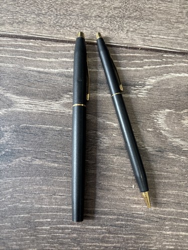 Cross black gold - cross,