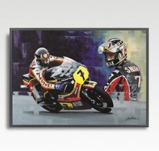 Barry Sheene MotoGP A3 print