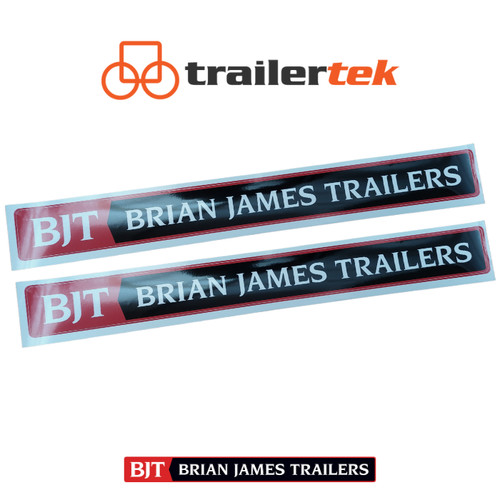 Brian james trailers - trailers, logo