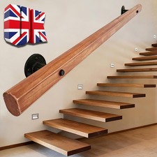 Wooden stair handrail - wooden,