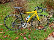 Carrera TDF Ltd road bike - yellow, size 49cm frame, 16 speed