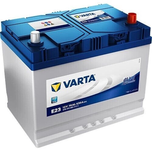 068 varta e23 blue - blue, car