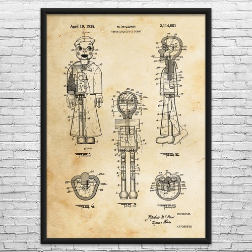 Ventriloquist dummy patent - ventriloquist,