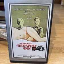 Terror At Red Wolf Inn Vhs Pre