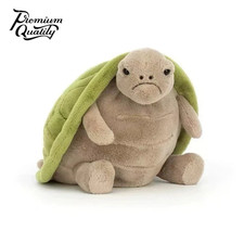 Jellycat Timmy Turtle Stuffed Animal Reptile Animal Plush Toy Tags + Dust Bag