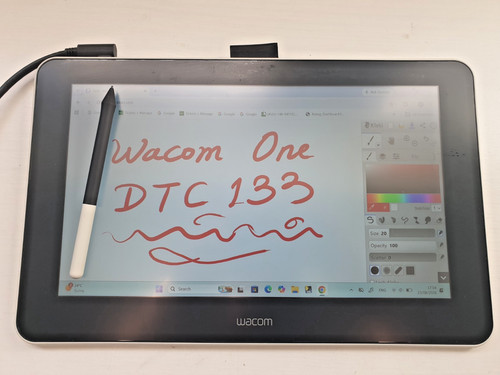 Wacom one dtc133 drawing - one,