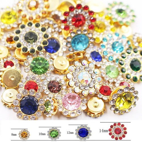 12mm sew crystal - sew,