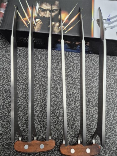 Metal wolverine movie prop - wolverine,