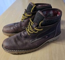 Henri Lloyd Chukka Boots UK Size 8 EU 42 Men's Brown Leather VGC