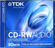 TDK CD-RW80 / CD-RWXG80JCA