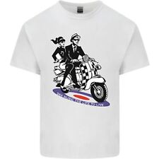 2Tone MOD Scooter 2 Mens Cotton T-Shirt Tee TopTone SKA Music