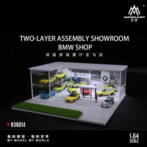 Diorama scale parking lot - 1:64,