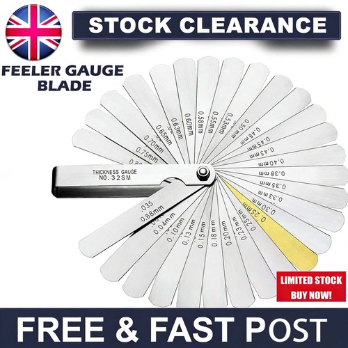 Feeler gauge blade dual - feeler,