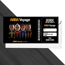 Abba Voyage Concert Ticket Birthday Gift Surprise Ticket UK Tour Gift Ticket