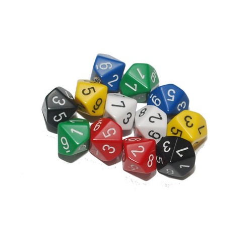 Poly dice mixed - dice,