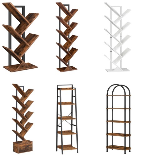 Hoobro bookcase tree bookshelf - hoobro,