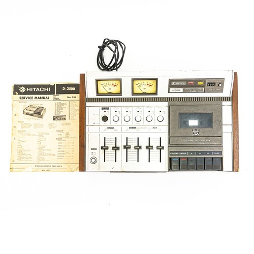 Hitachi 3500 stereo cassette - hitachi,