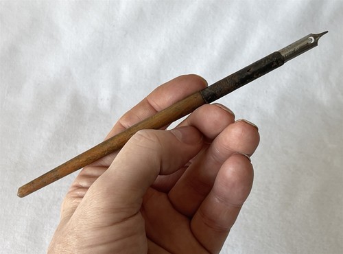 Vintage dip pen holder - vintage,