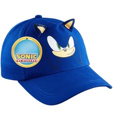 Sonic The Hedgehog Boys Peaked Baseball Cap Sun Hat Knuckles Shadow Sports