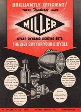 Vintage Miller Cycle Dynamo