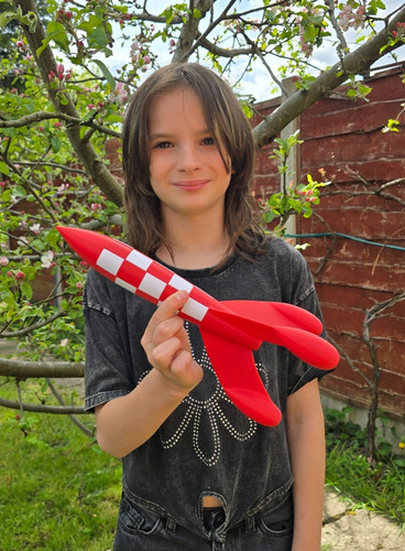 Tintin moon rocket model - tintin, –