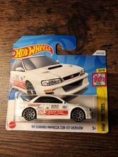 Hot Wheels 98 Subaru Impreza 22B-STi Version Short Card Mattel Diecast Car New