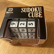 Mensa Sudoku Cube New Sealed