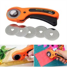 45mm Professional Round Rotary Cutter Sewing Quilting Roller Fabric Cutting Tool