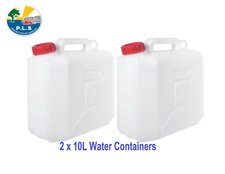 2 x 10 Litre Jerry Can Water
