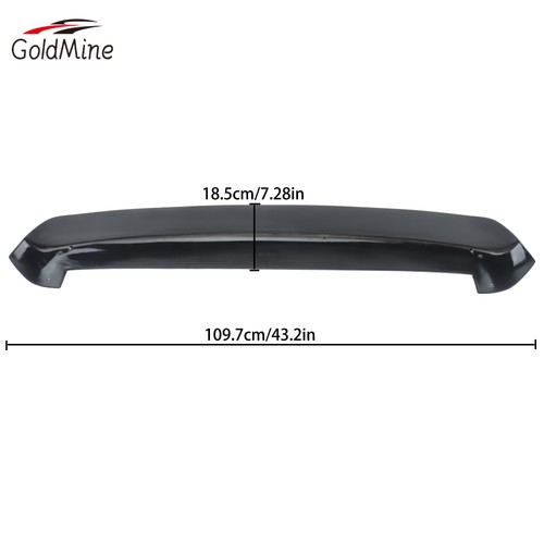 Rear spoiler boot roof - rear, wing