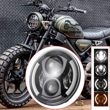 6500K Motorbike 7" LED Headlight for Yamaha XSR125 XSR700 XSR900 XJR1200 XJR1300