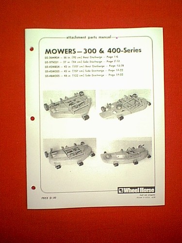 Wheel horse 300 400 series - wheel,