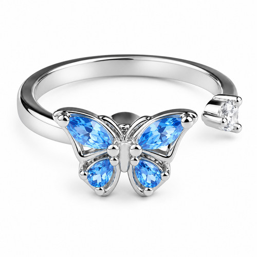 Butterfly spinner ring - spinner,