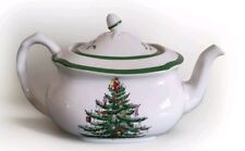  SPODE "CHRISTMAS TREE   LARGE TEAPOT 1.28ltr CHRISTMAS NEW BOXED BNIB QUALITY  