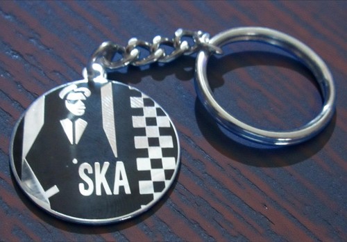 Keyring ska reggae skinhead - keyring,