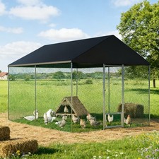 Large Metal Chicken Coop