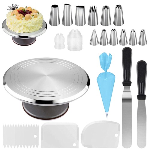 Cake turntable aluminum - 12'',