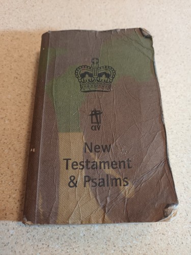 British army new testament - british,