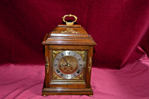 Vintage mahogany gilt ormolu - gilt,