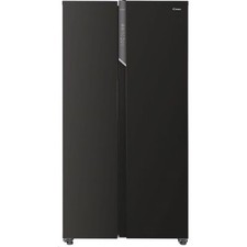 Candy CHSBSV5172EBKN 91cm Frost Free American Fridge Freezer Black E Rated
