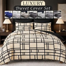 Duvet Cover Set Reversible
