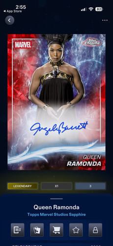 Marvel topps digital queen - marvel,