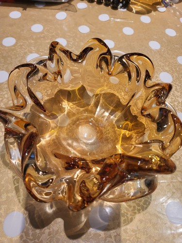 Murano glass ashtray - murano,